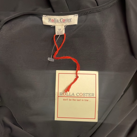 🖤NWT Rolla Coster M Dress W Belt. Made in Mexico - Picture 6 of 7